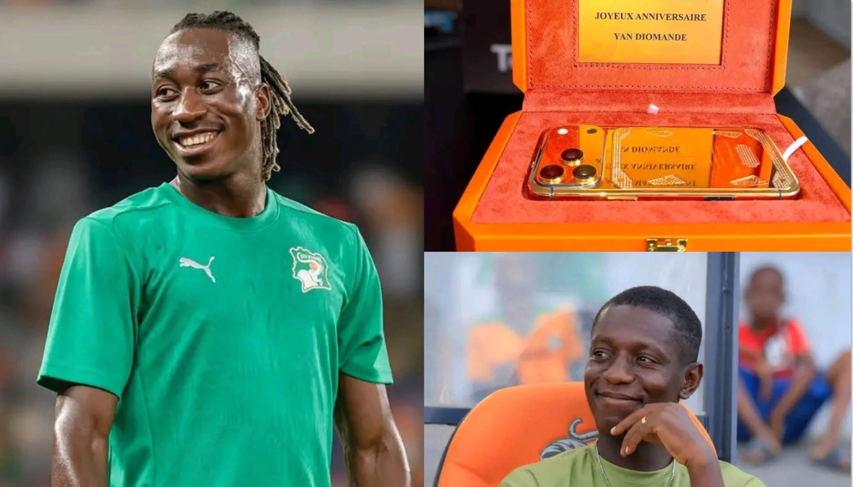 Max Gradel offre un cadeau luxueux serti d’or à Yan Diomandé pour son anniversaire