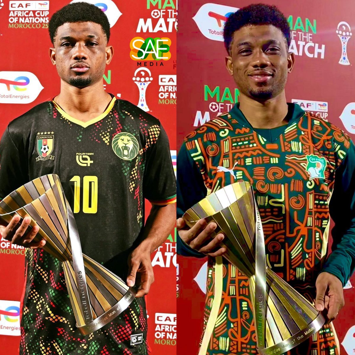 Football/ Can/ Poule F Côte d’Ivoire – Cameroun (1-1)  Les Éléphants  ont un pied en 8e de finale.