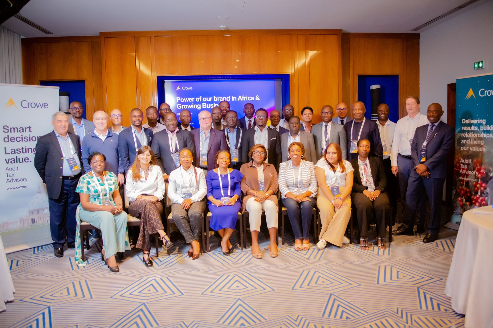 CROWE/ REUNION Afrique 2026/ Abidjan  // L’utilisation de l’IA dans l’audit, au cœur des débats