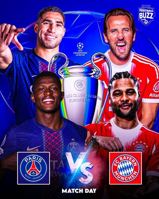 UEFA Champions League  PSG- BAYERN, la finale avant la lettre