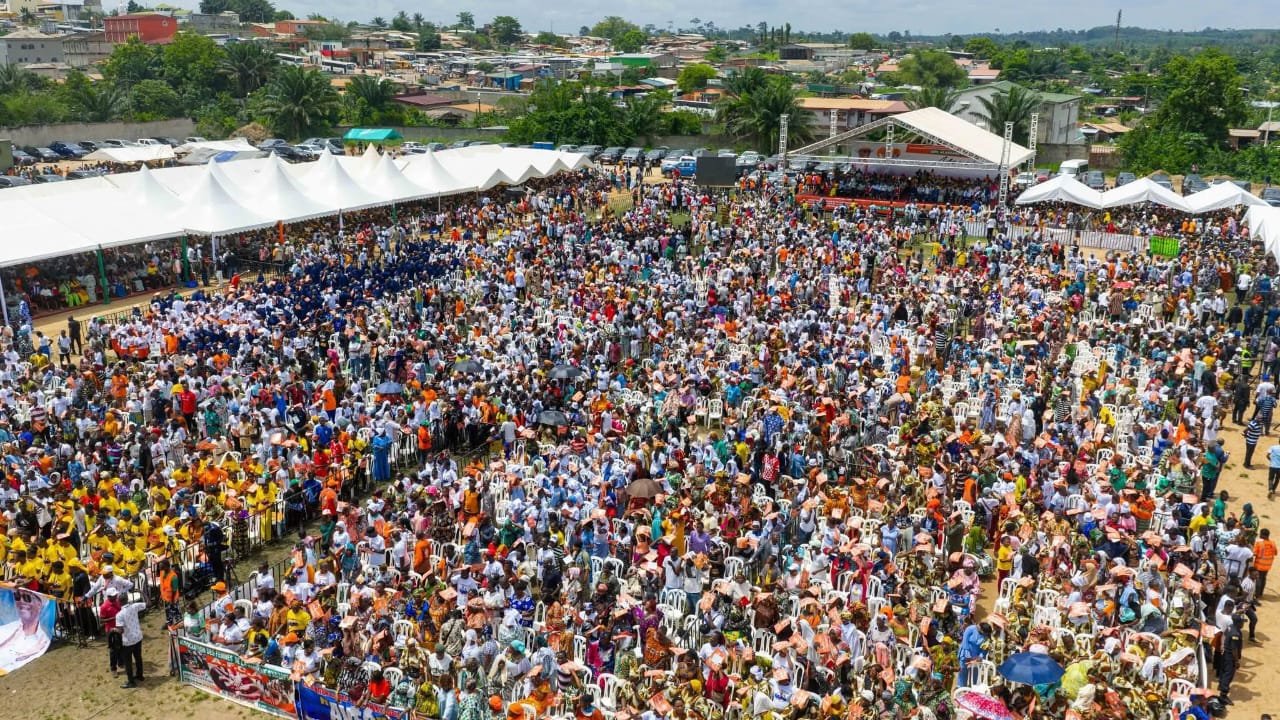 Hommage et reconnaissance de la Mé et l’Agnéby-Tiassa au Président Alassane Ouattara