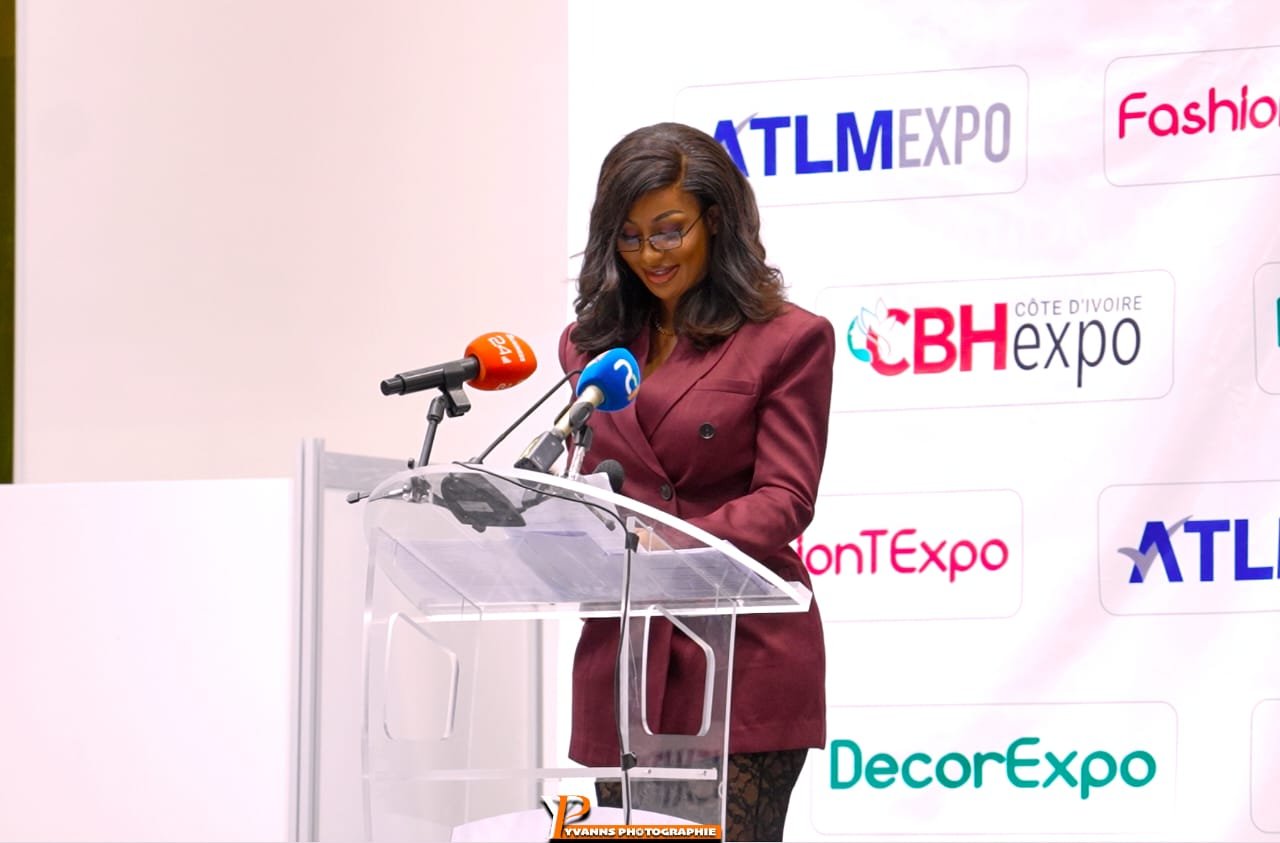 Salon international des expositions 2026/  Séry  Dorcas (Ex, Miss Côte d’Ivoire, Ambassadrice de CBH expo et Directrice de Maria Pi Cosmetics)