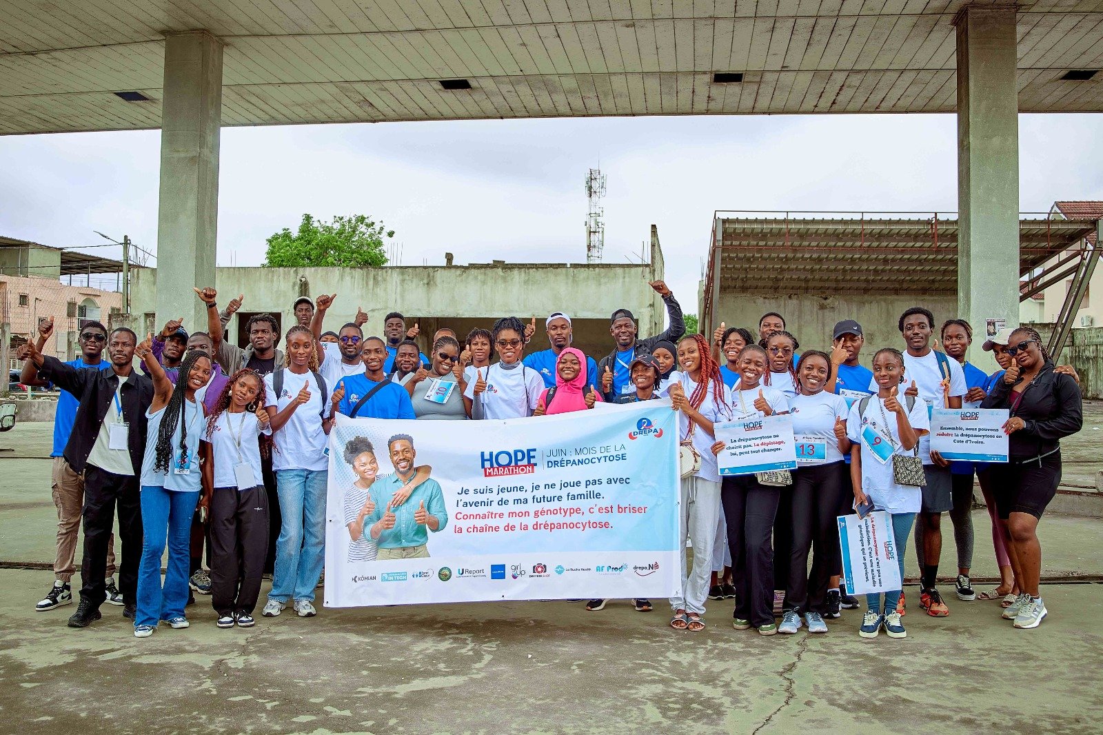 Lutte contre la drépanocytose : DREPA-HOPE lance le « HOPE MARATHON » pour renforcer la sensibilisation