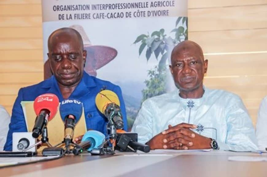 Blondé Obed, 3ᵉ vice-président et porte-parole de l’OIA Café-Cacao  « Nous œuvrons pour la paix dans la filière café-cacao »